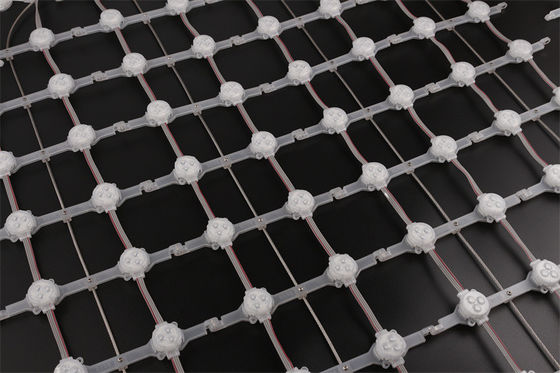 DC12V LED Mesh Screen 20mm 0.3W Full Color High Brightness Indoor Outdoor Waterproof