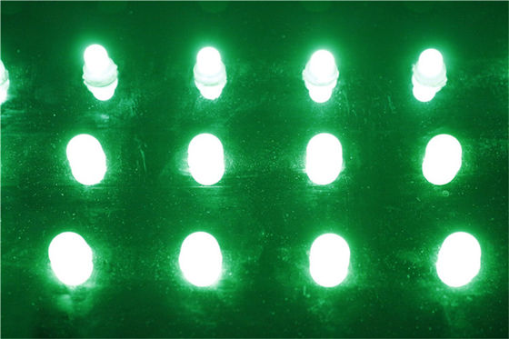 12mm 0.3W DC12V スクエア LED ピクセル モジュール 防水 屋外 単色