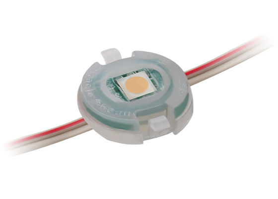 Waterproof 0.25W 20mm Red Pixel Led Lighting 12 Volt LED Light