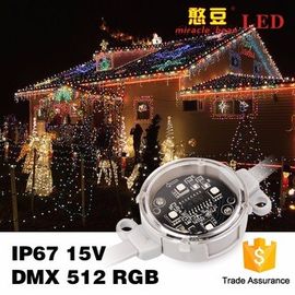SMD5050 IP67 RGB LEDピクセル クリスマスLEDの滑走路端燈0.9Watt DC15V