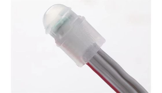 DC12V 0.2W 防水 IP67 シングルカラー 9mm LED 露出ライトストリング