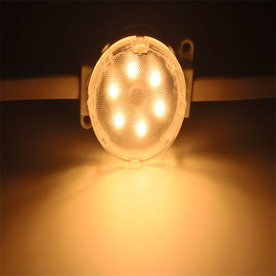 プログラム可能なフルカラー 50mm LED ピクセルライト クリスマス飾り DC24V 1.5W IP67