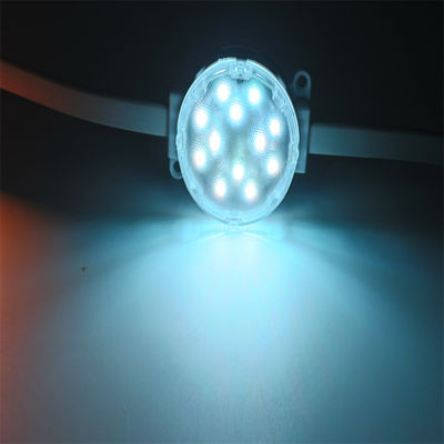 RGBW 6500k ピクセルライト 12 * SMD3535 50mm 点光源 IP67 防水