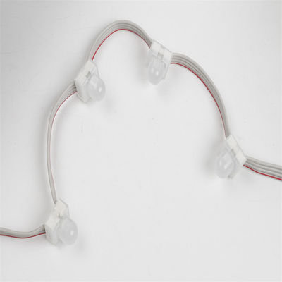 スマート 12mm SMD5050 RGBW ピクセル LED ストリングライト IP67 変色発光PCランプボディ付き屋外装飾
