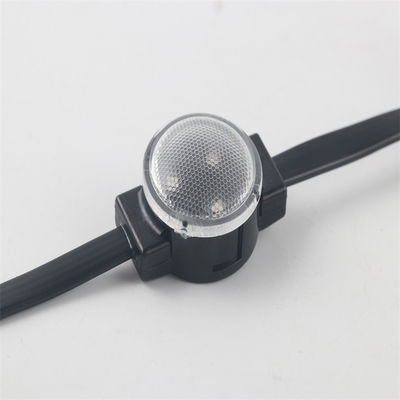 IP67 アドレス可能 24V 30mm DMX RGB RGBW LEDドットピクセルポイントモジュール 壁光 0.6W 選択透明マスク