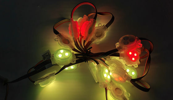 クリスマス LED ピクセルポイントライト 30mm RGB 防水トラックライト