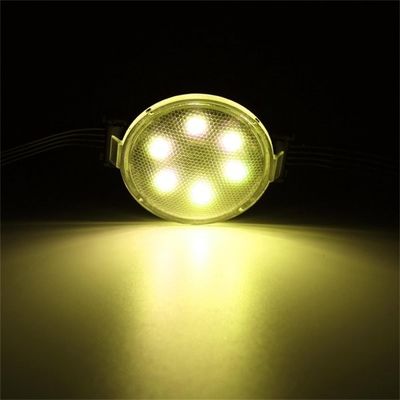室外LEDピクセルポイントライト アルミニウムチャネルプロファイル 50mm直径 IP67 防水ビルディングライト