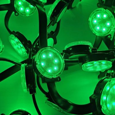DMX512 コントローラー テーマ 装飾 建物用 色彩 40mm ピクセル LED 点灯