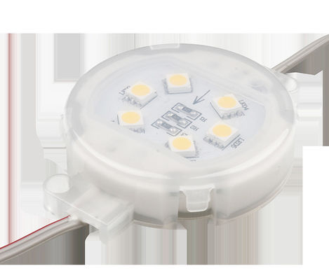 RGB 多色変色 LED ピクセルポイントライト 建物用 屋外照明 24V IP67 防水 50mm