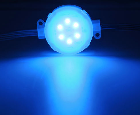 SMD5050 1.5W RGB LED ピクセルポイントライト 屋外照明用 50mm 建物ハウス IP67 防水 24V