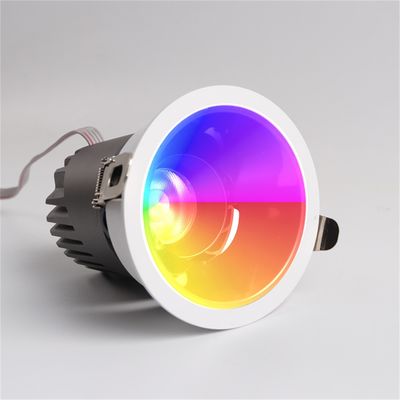 クリスマス 20W RGBW LED 大気スポットライト Wifi リモコン付き 室内表面に設置