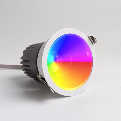 Adjustable Luminous Value 20W LED Recessed Spotlight with 15 Degree Beam Angle Dimmable Optiona and Colorful Lighting