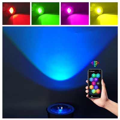 Wifi LED スマートリセスダウンライト 調整可能な表面 400LM SPI USC2904 室内磁気照明