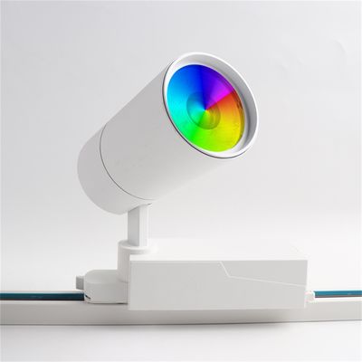 360 調整可能な移動式 LED トラックライト 現代のアジア様式 アルミボディ 屋内用 店舗用 食事用 バー用