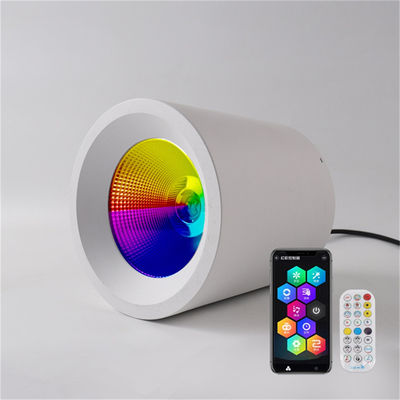 室内多モードカラー60W RGBW LEDダウンライト GU10 MR16ランプホルダーとAC100-240V入力電圧