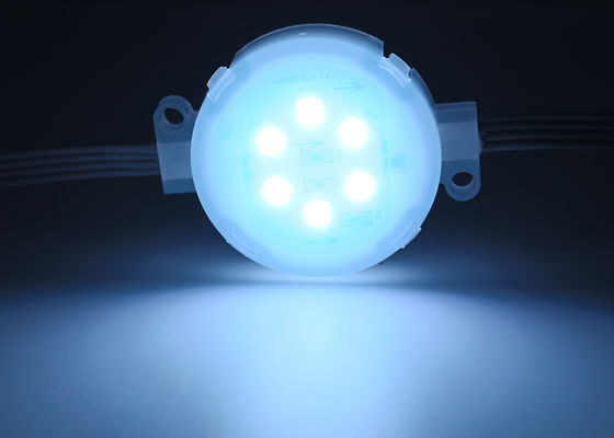 アミューズメントポイントライトプログラマブル24V LED屋外ピクセルライトLEDストリングRGBライト50mm径