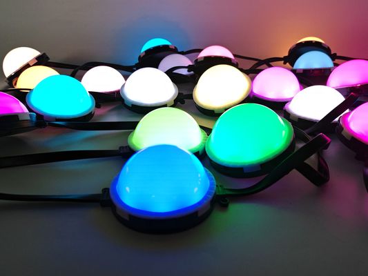 高輝度RGB 50mm LEDポイント光源 簡単設置 アドレサブル設計 ステージ 建物ファサード 景観照明