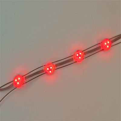 DC 12V 3pcs SMD 5050 拡散型 RGB LED ピクセル, アドレス可能な RGB LED ストライプ 30mm LED ピクセルポイントライト