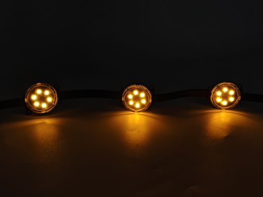 24V スマート RGB LED ピクセルライト クリスマス ナビダッド アウトドア ホリデーライト P67 PCボディ 恒久的な祝日