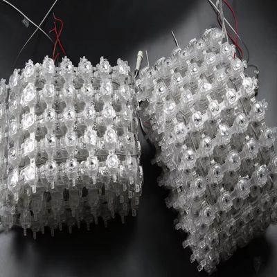 P50 Outdoor Portable Mesh Super High High Brightness LED Curtain Screen for Building Lighting