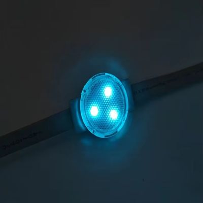 30mm IP67 防水点光源 RGB LED点光 イベント照明 建物の玄関照明