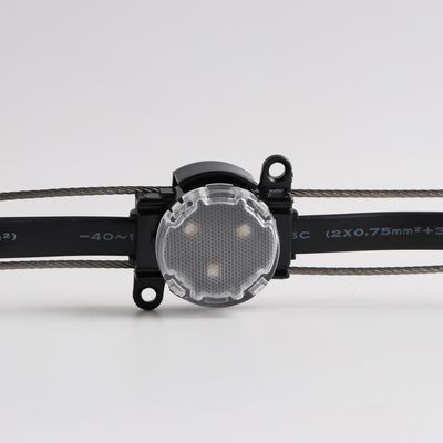 RGB防水LEDピクセル点光 スマートコントローラ PCボディ素材付きカラフルな点光源