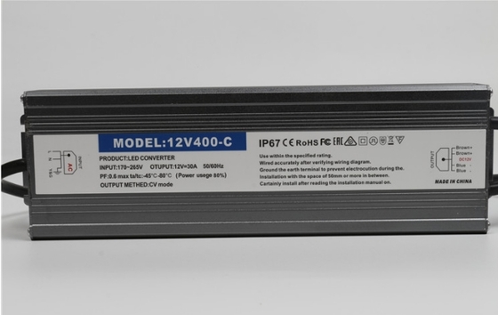 IP67 防水LED電源 12V 24V 60W 100W 200W 400W 600W 屋外LEDドライバー