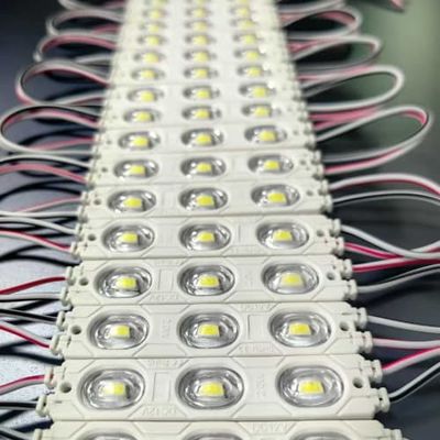工場価格 Dc12v 防水 IP65 SMD モジュール ホワイトライト 超明るい 3led 5054 led モジュールライト 広告デザイン