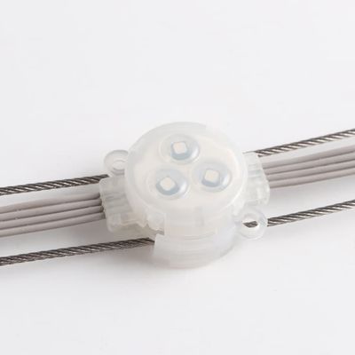 30mm コンパクト LED 点灯 DMX512 コントロール 屋外ビルピクセルアプリケーション