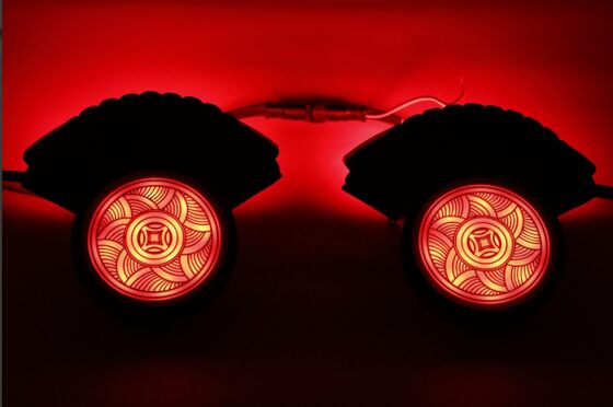 工場直販 高品質 フェアグラウンドライト 50mm DC24V IP67 RGBW LEDポイントライト 娯楽公園 LEDライト