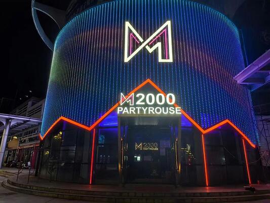 恒久的な屋外LEDライト アルミプロファイル IP67 スマートWiFiコントローラ ハウス エクステリア クリスマスホリデー RGB LED ピクセルライト