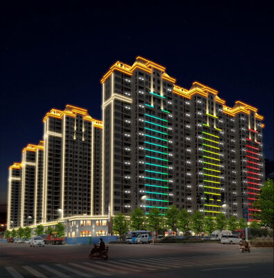 恒久的なIP67LEDラインライト 50mm DC24V RGB 屋外防水 DMX512 コントロール 商業用LEDポイントライト