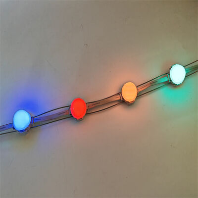 屋外RGB LEDピクセルライト 防水IP67 LEDアルミニウムトラック照明 40mm DC24V ハウス常設クリスマスホリデーライト用