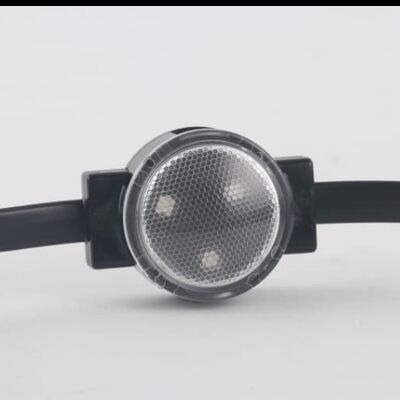 PC素材製、120度ビーム角、RGBWカラー、IP67防水の30mm 12V LEDポイントライト