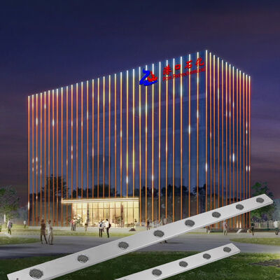 DC24V 50mm RGBフルカラー LED点灯 IP67 防水 屋外壁飾り