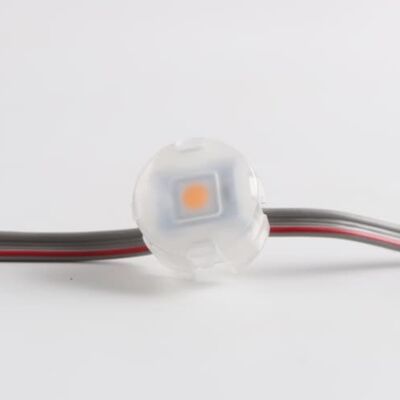 IP67 Waterproof 20mm DC12V SMD5050 LED Point Light Flexible PC Material Lighting