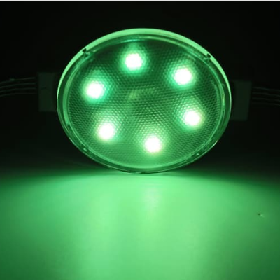 50mm DC24V SMD3535 IP67 防水 LED ポイント ライト アルミニウム ハウジングのファサードの装飾