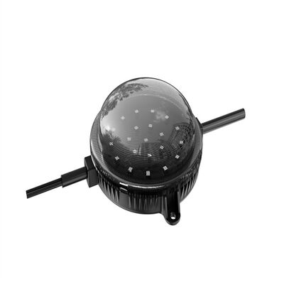 100mm IP67 防水 RGBW LED点灯 DMX512 コントロール