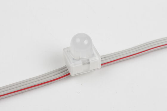 12mm RGB SMD5050 LEDポイントライト IP67 DC5V 透孔アンカーピクセルライト 160 ビームアングル