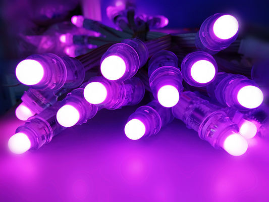 12V RGBフル カラーIC16716 0.3W LEDピクセル ライト