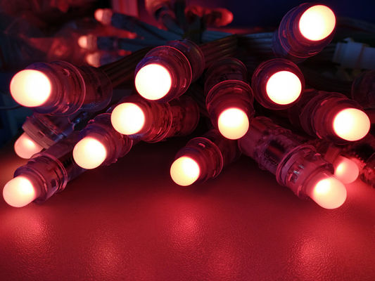 経路識別文字のための赤い屋外IP67 DC5V 12MM LEDピクセル ライト