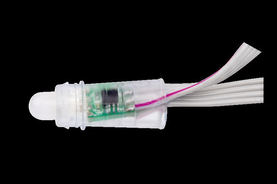 HD1201M12 Epistar 0.1W 12mmのPC Rgbによって導かれるピクセル ランプ