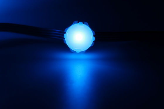 アドレス指定可能な30mm防水IP67 LEDの点ライト