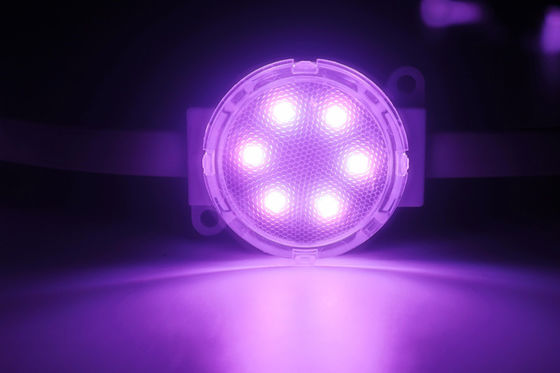 IP67防水1.5W DC 24V 40mm RGB LEDピクセル