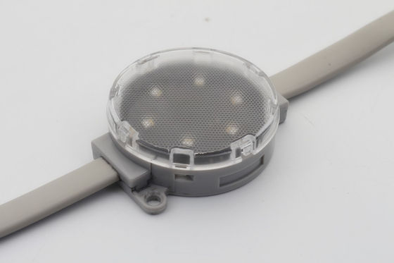 SMD 3535のPCの貝1.2W 24V IP67 50MMピクセルは軽い導いた