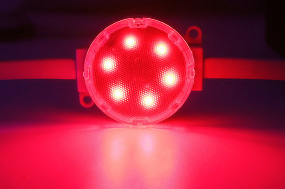 160°ビーム角1.5W 24V IP67 50MM RGB LEDピクセル
