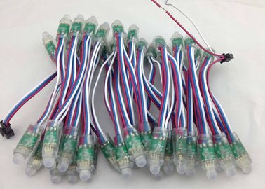 フル カラーの 12mm IP67 DC5V の印 RGB LED ピクセル ライト スマートな IC は 0.3with PC を制御しました