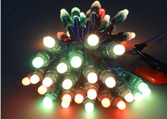 奇跡の豆12mm 0.3W RGB WS2811 1903デジタル ピクセルDC5Vはクリスマスの装飾のためのピクセル ライトを導いた