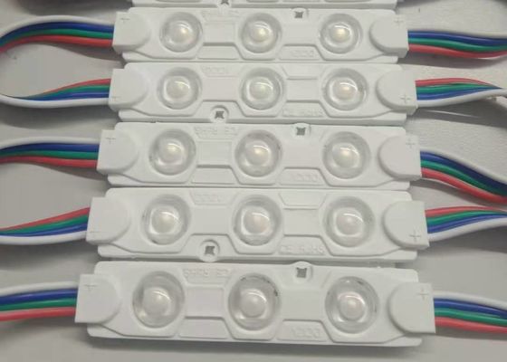 Smd 3がモジュール0.75w 12v Ip67 RGBの注入LEDモジュールを導いた5050は滑走路端燈モジュールを導いた