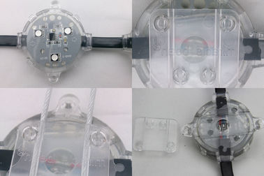 鋼線の取付け 45mm 軽い RGB IC SM16716 は IP67 を防水します
